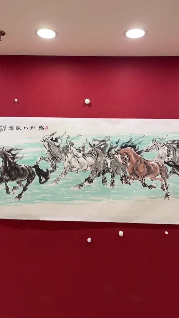国画卜登云老师小六