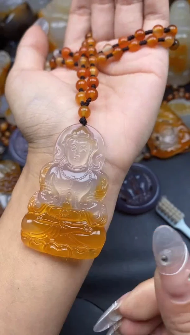 【闪购商品】玛瑙/玉髓颈饰未镶嵌ll