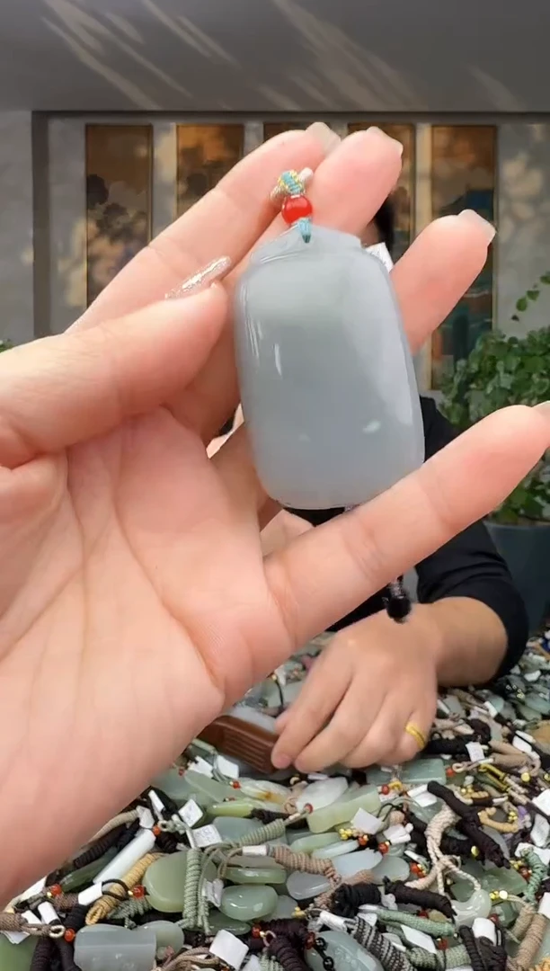 颈饰未镶嵌和田玉拍一发一多样性发货