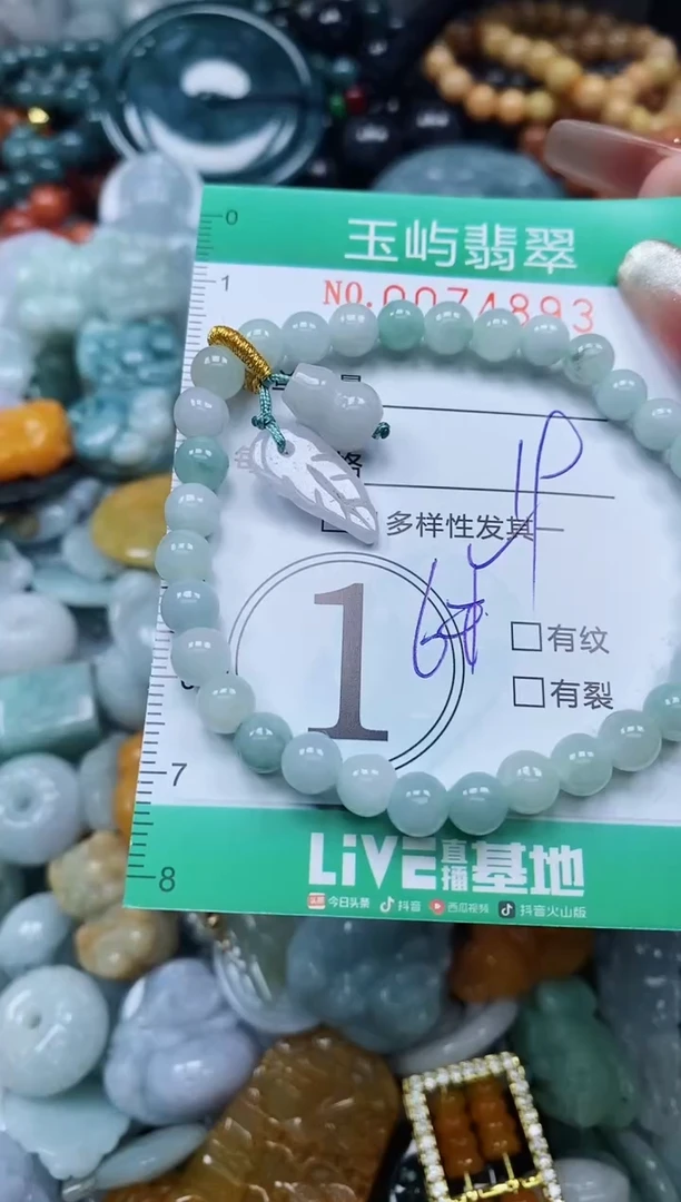 【闪购商品】翡翠颈饰未镶嵌闪购0074893多样性发其一