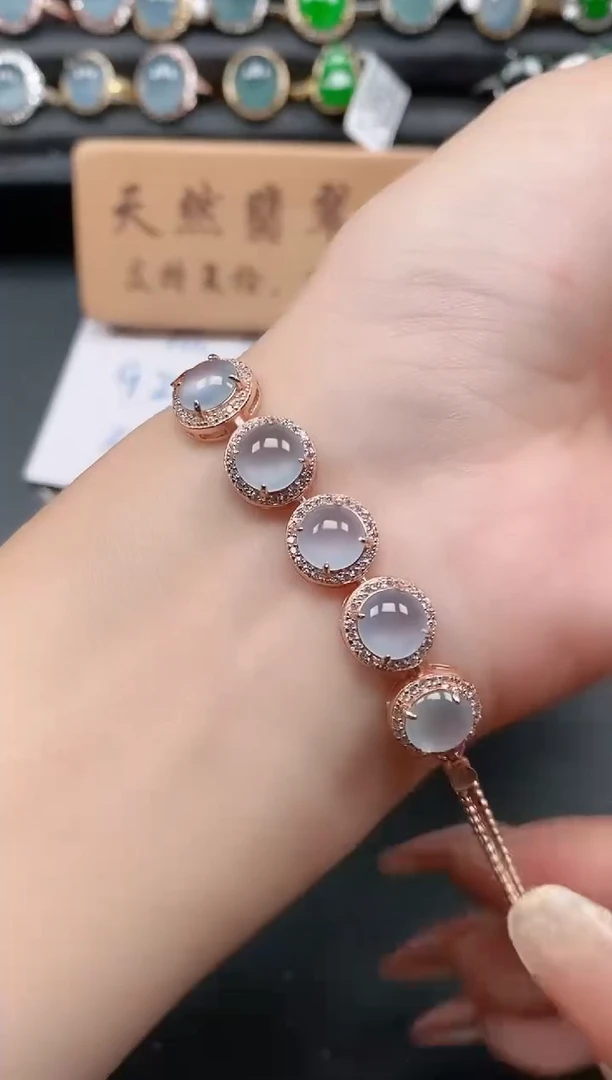 银S925镶嵌戒指翡翠11