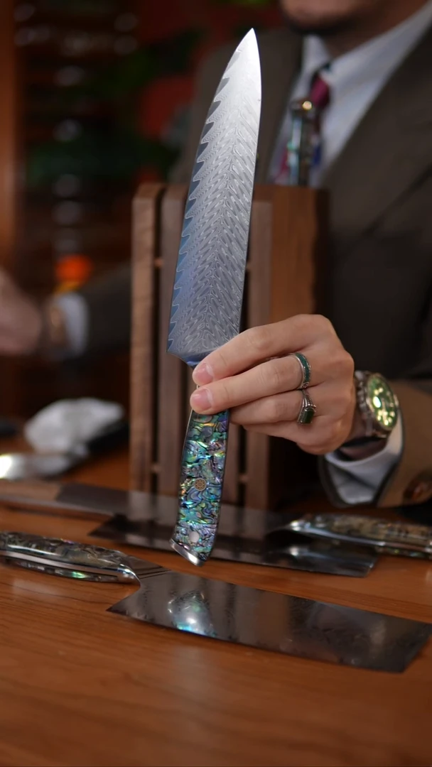 当代大马士革刀【主厨刀】