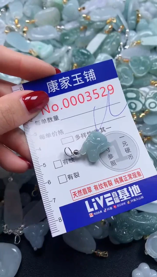 颈饰未镶嵌翡翠3529