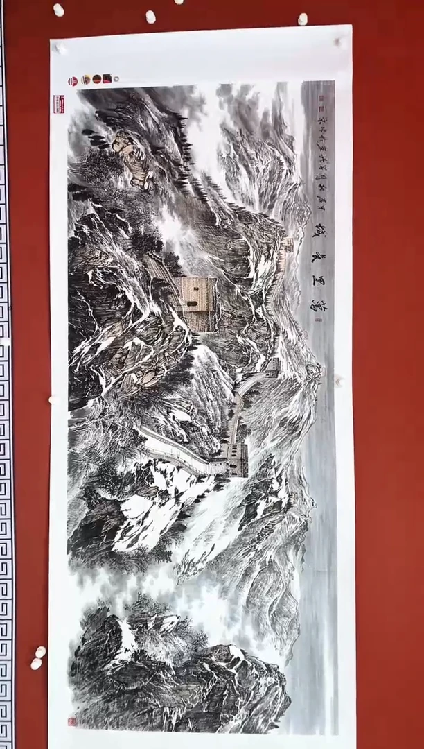 国画闫学强 国画作品