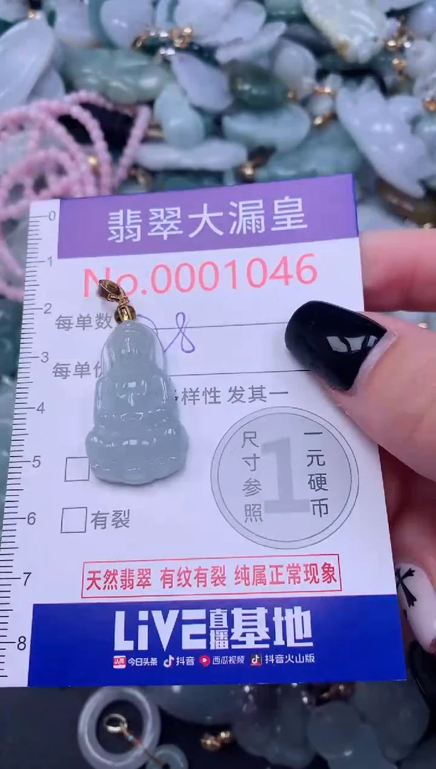 颈饰未镶嵌翡翠1046