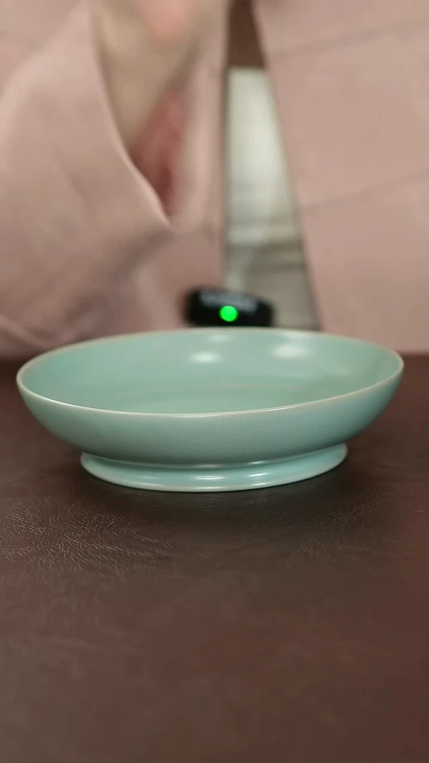 摆件394原矿汝宋汝瓷微瑕