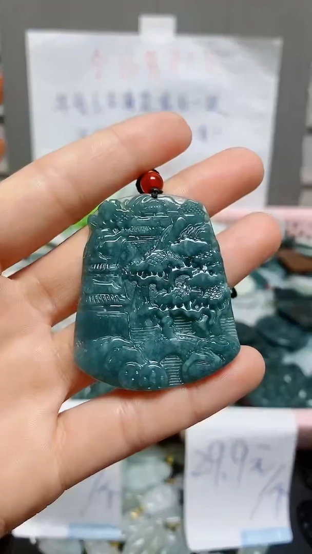 【闪购商品】翡翠颈饰未镶嵌天然翡翠A货