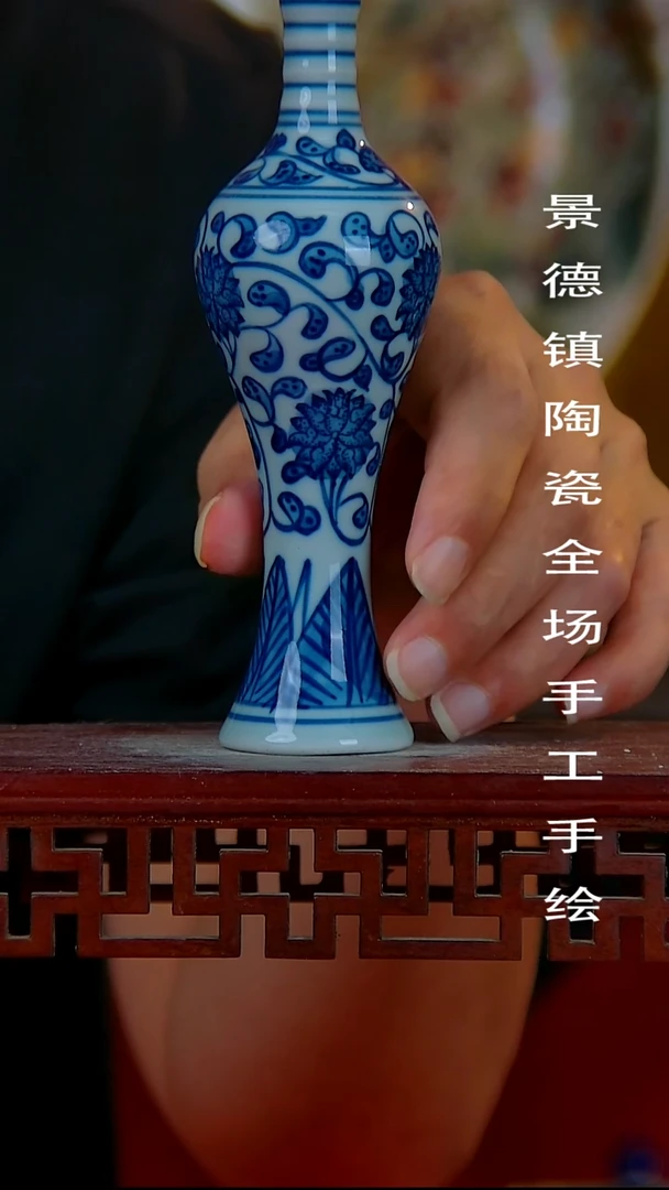 摆件景德镇陶瓷 全场手工手绘