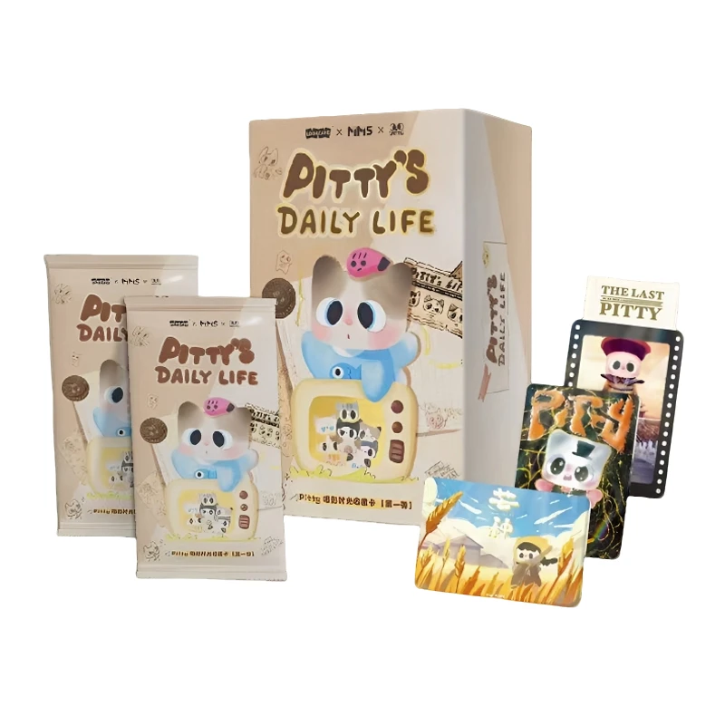 卢卡卡 Pitty《喵影时光》系列收藏卡 第一弹 盲盒收藏卡