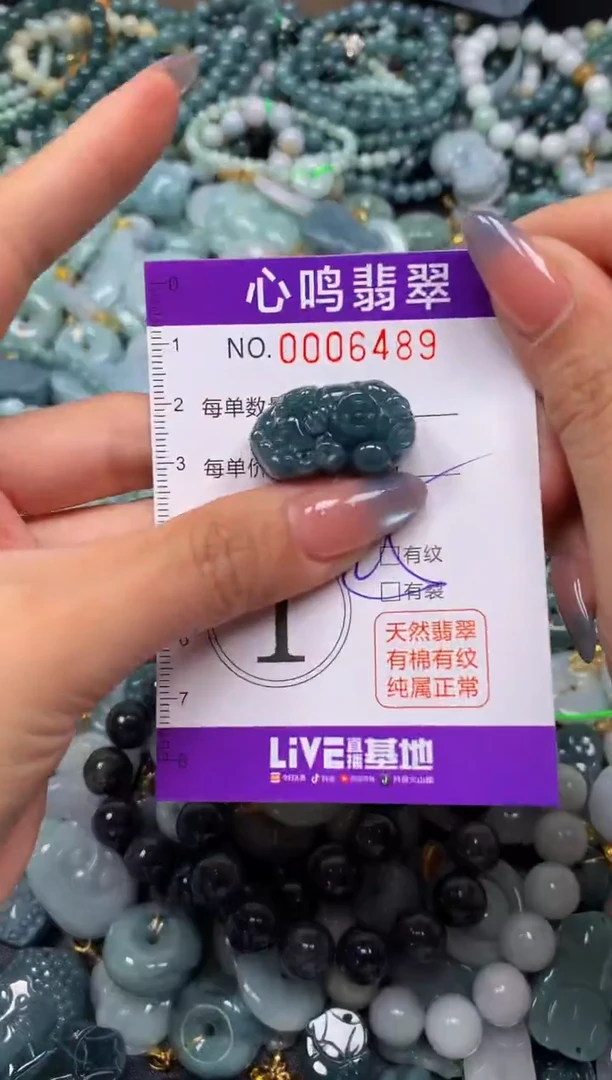颈饰未镶嵌翡翠闪购006489