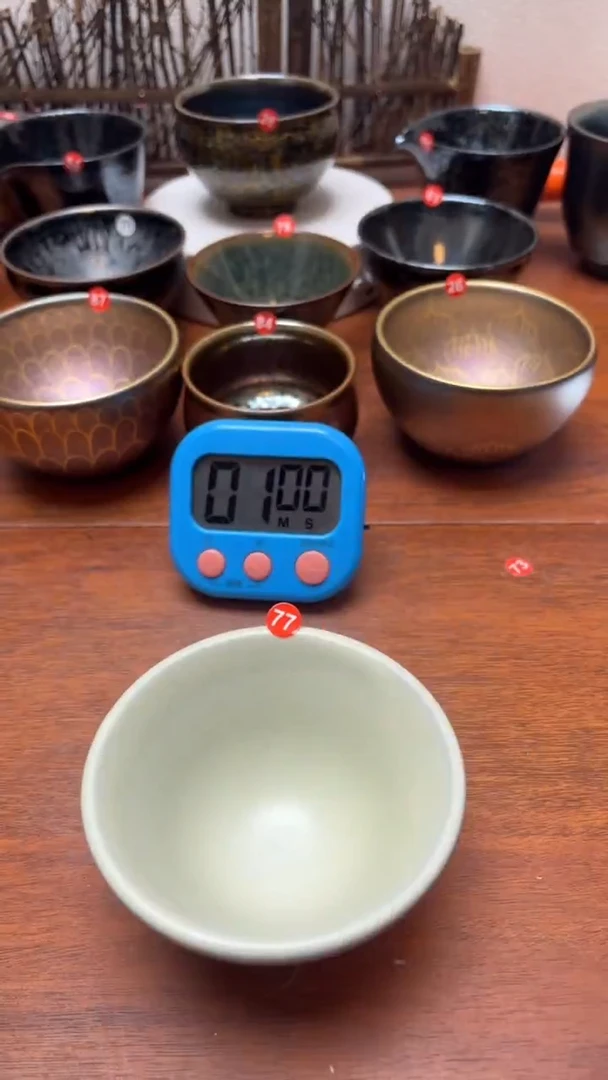 【闪购商品】茶盏77号建盏工匠茶器