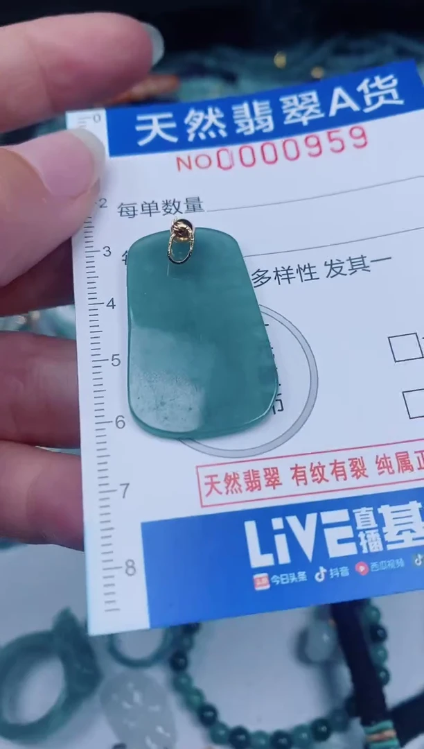 颈饰未镶嵌翡翠00000959