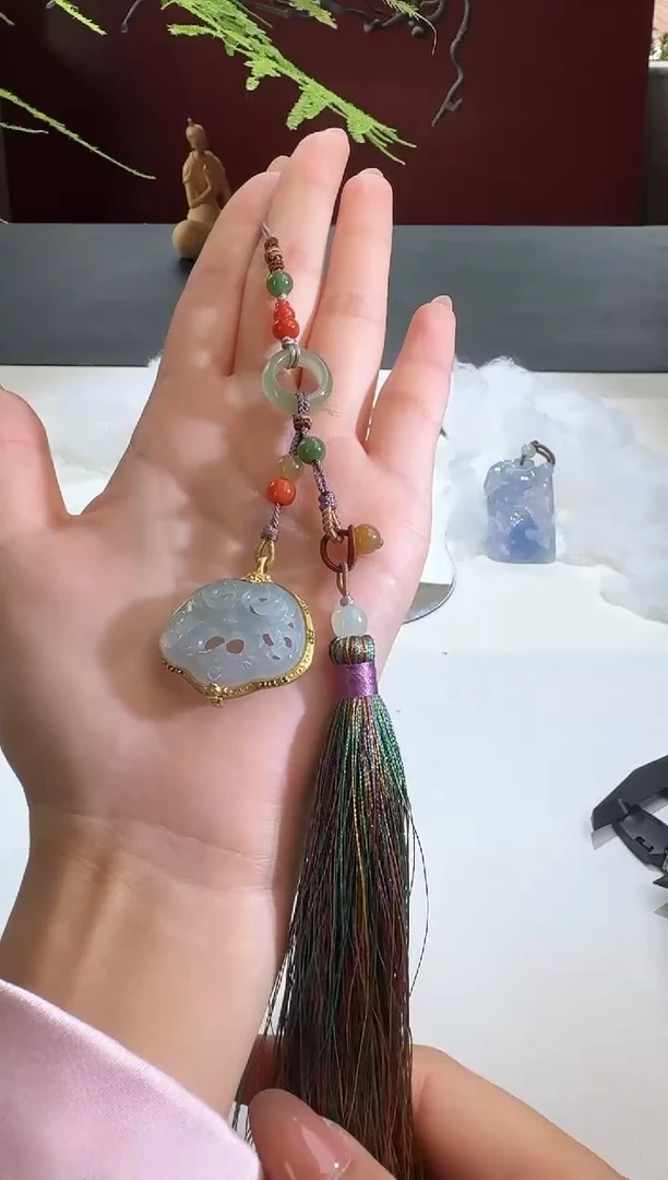 【闪购商品】翡翠颈饰18K金镶嵌【鑫鑫】