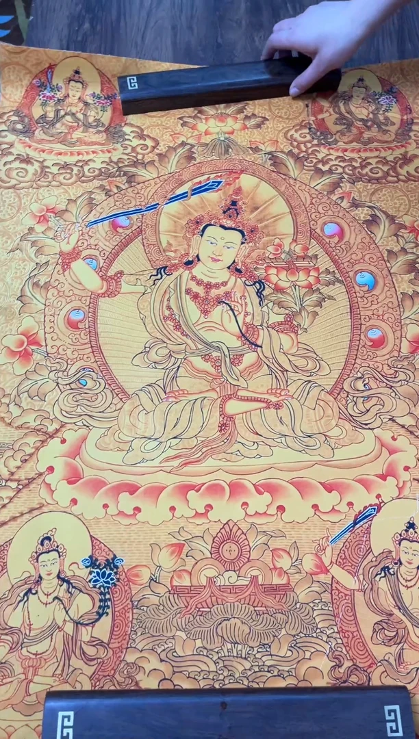 卷轴画老三的唐卡tk16