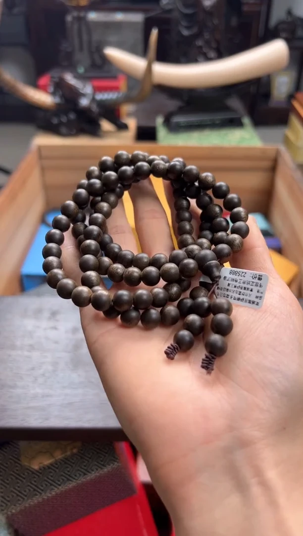 【闪购商品】沉香木手串—————————