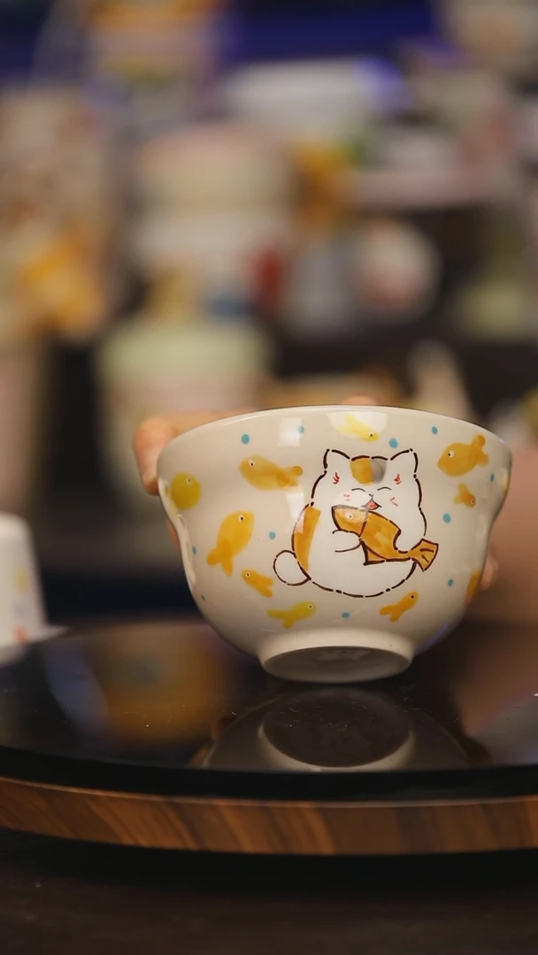 【闪购商品】摆件景德镇釉下彩绘设计师款式陶瓷