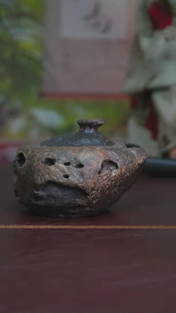 茶壶紫砂冰碛岩宝瓶壶