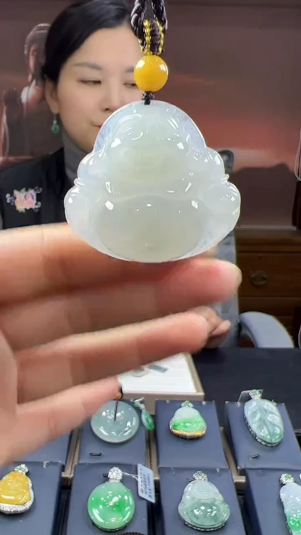 未镶嵌挂件翡翠佛公