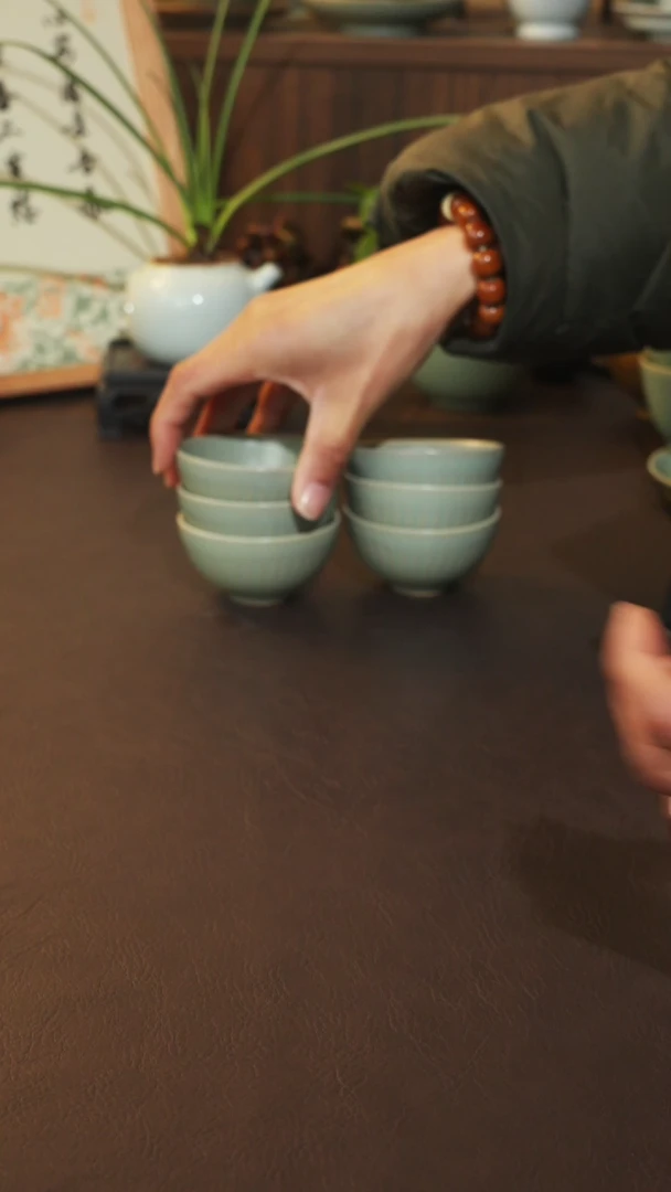 【闪购商品】杯宣宝汝瓷原矿原釉微瑕