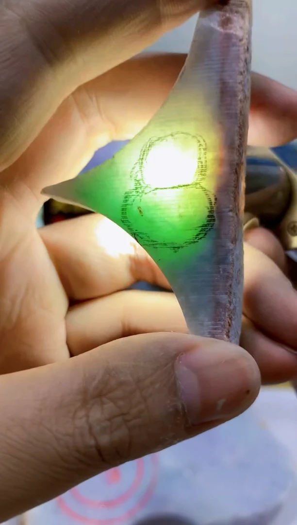 翡翠未镶嵌颈饰0蒙0翡翠珠宝802