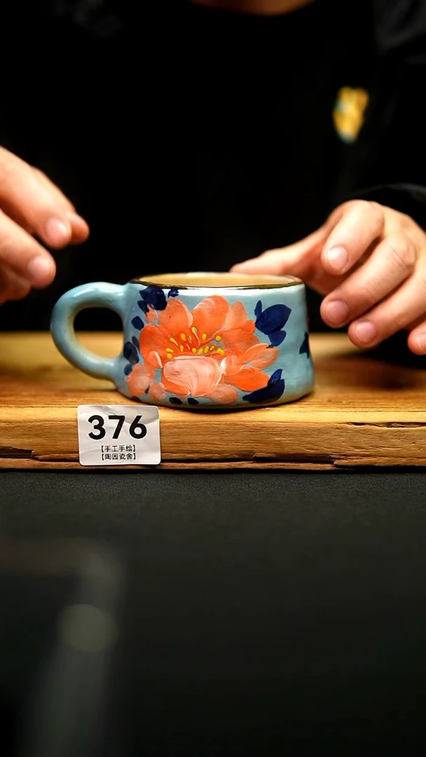 @@陶园瓷舍@@纯手工手绘@高温釉下彩