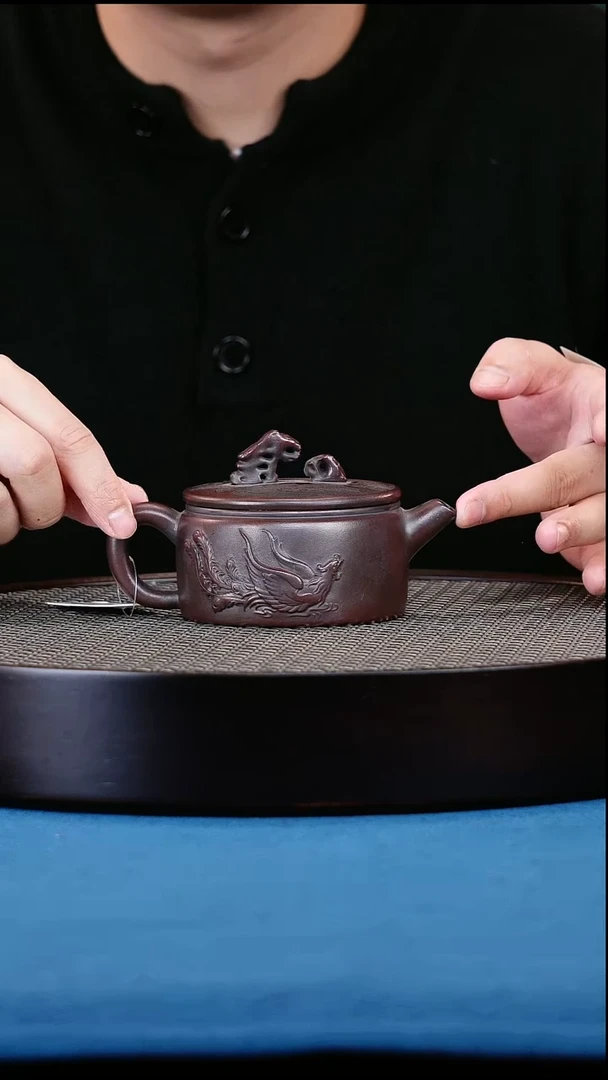 茶壶紫砂宜兴原矿紫砂 全手工制作