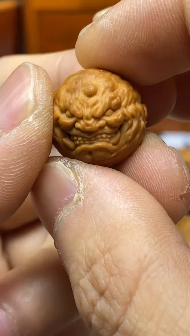 吊坠猴头核桃新款 双獠牙  恶僧