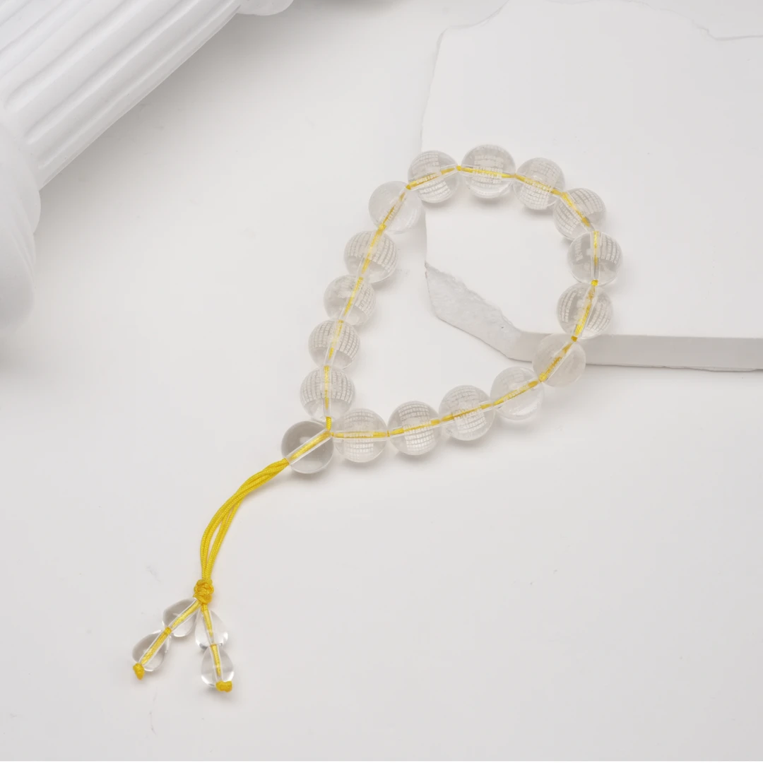 【普陀山欢喜】水晶 单圈手串（发货多样性一件） K22515 G