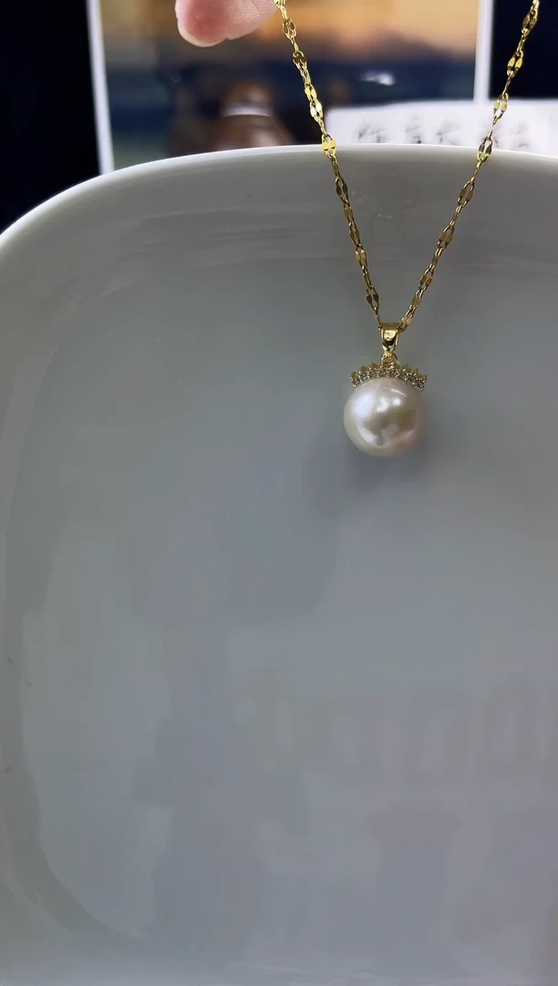 合金耳饰淡水珍珠132