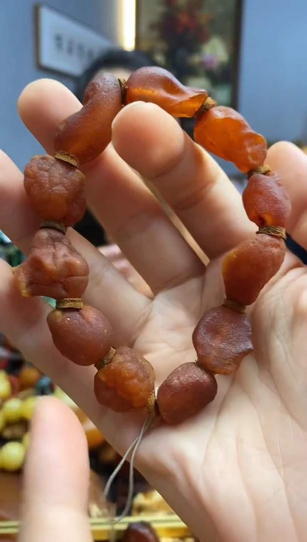 未镶嵌琥珀手串手串