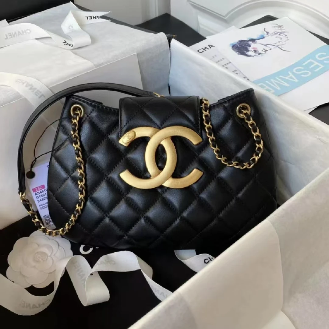 99新 Chanel/香奈儿 安洁利严选流浪包早春系列/bk0130237