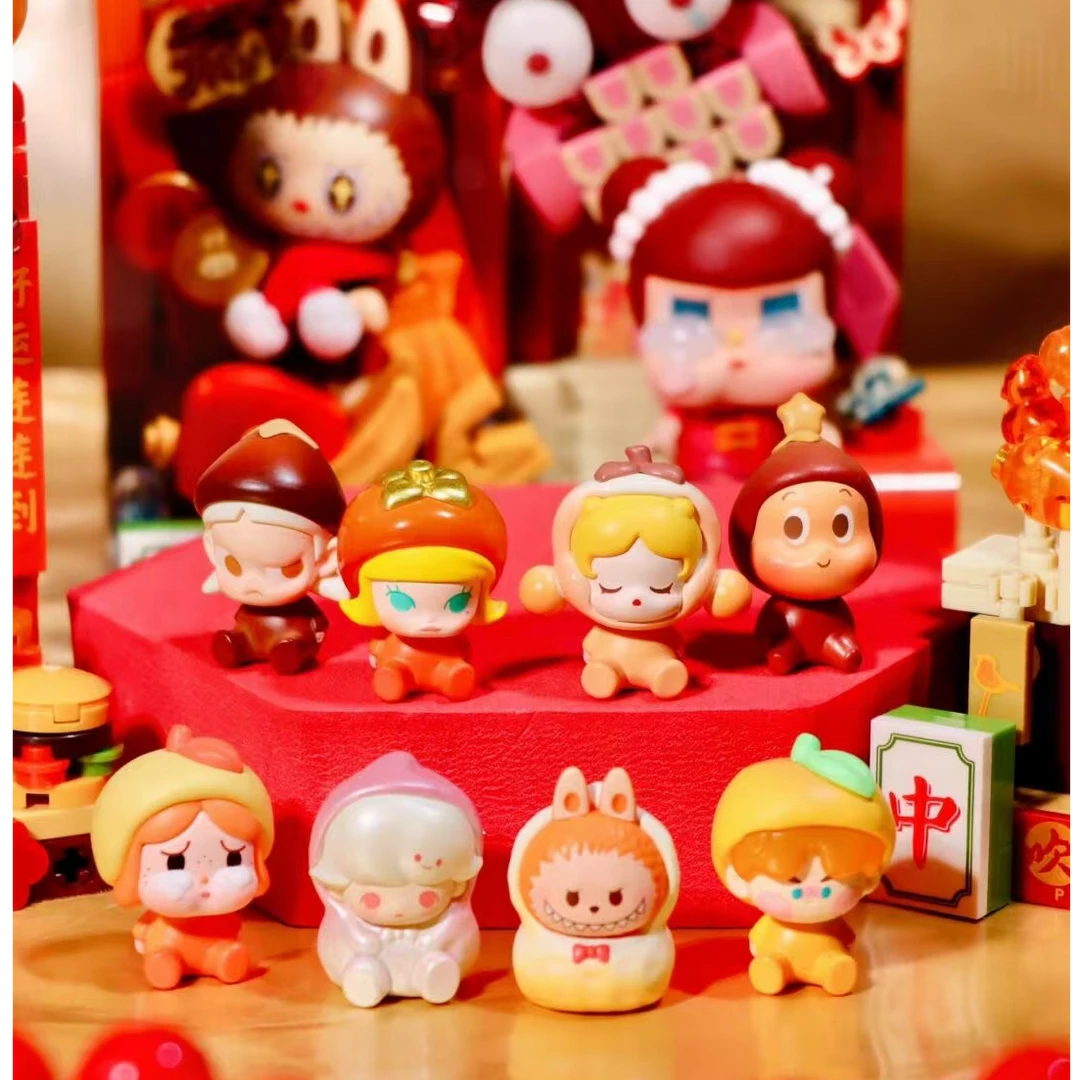 pp家新年系列坐姿萌粒好运连年开挂系列公仔