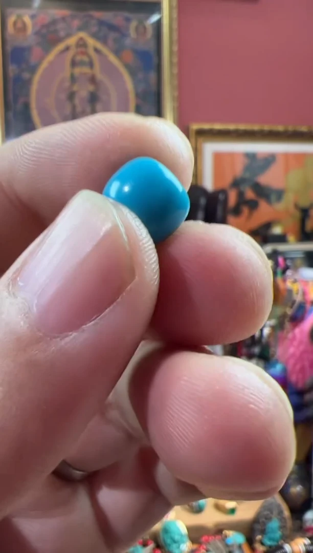 未镶嵌绿松石.28号  绿松石配饰套装ylp1.22g9.6*8.1mm