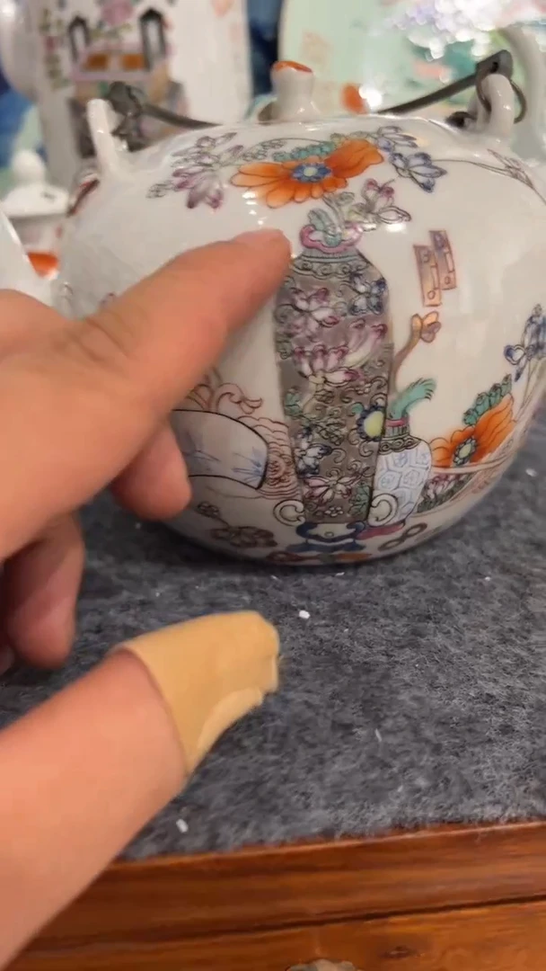 摆件瓷摆件瓷摆件金水壶
