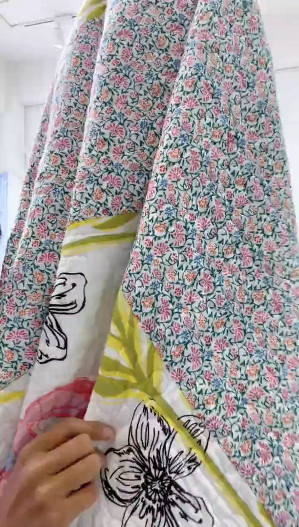 棉200*230纯棉床盖131号微瑕