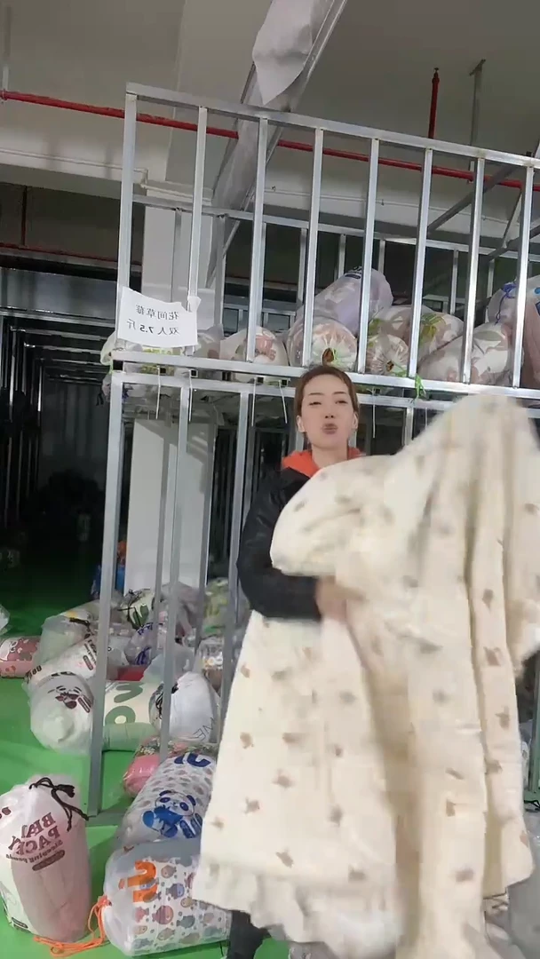 水洗棉双层纱双人春秋被