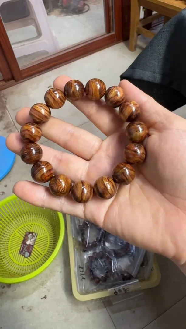 黄花梨/降香黄檀手串/手链正宗福利1.5规格海黄手串