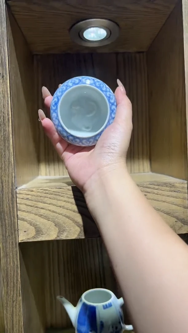 瓷片景德镇瓷器茶器茶杯