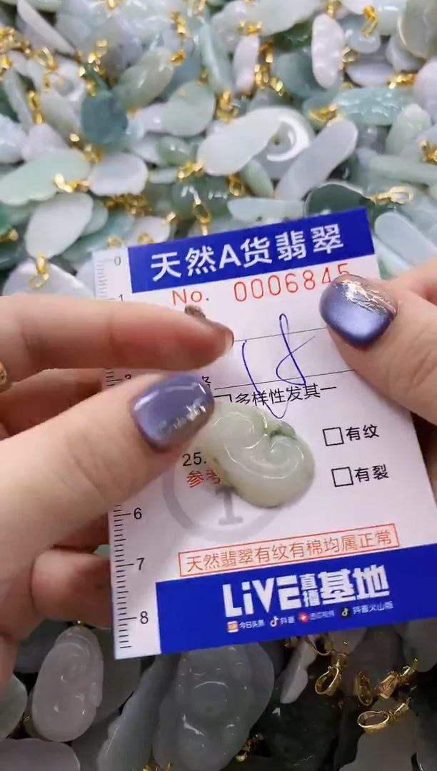 颈饰未镶嵌翡翠天然A货翡翠