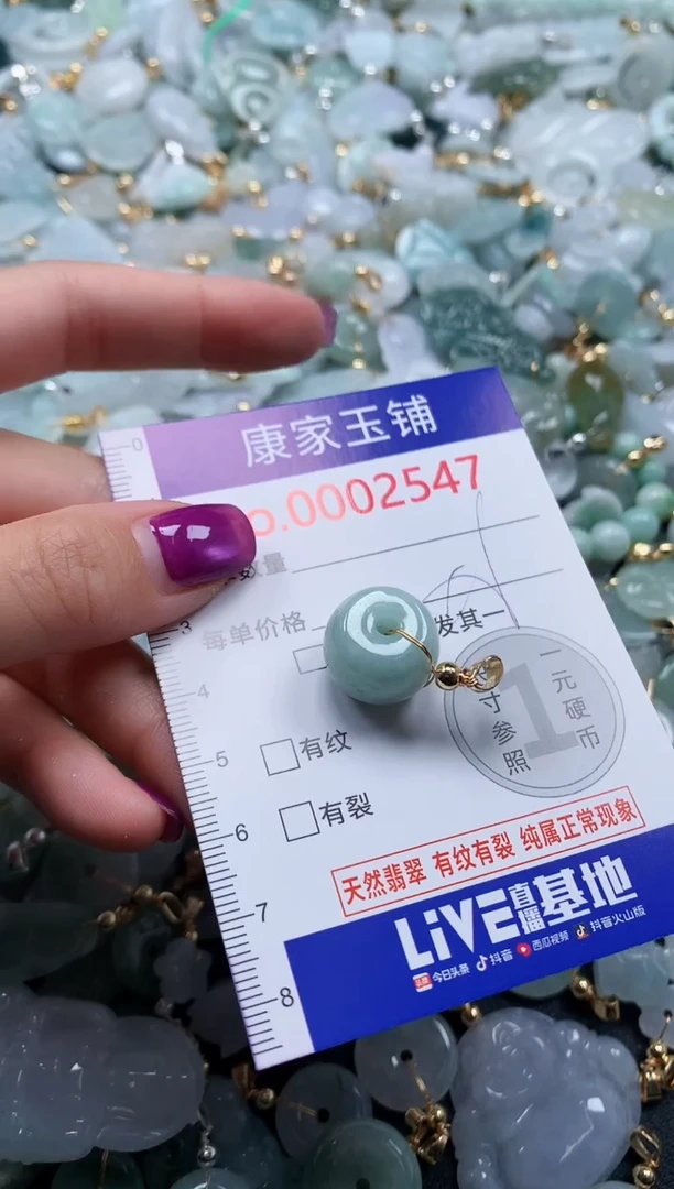 颈饰未镶嵌翡翠2547
