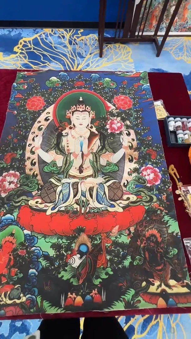 卷轴画唐卡16054