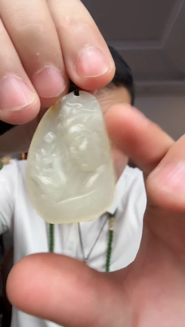 和田玉未镶嵌颈饰拍一发一多样性发货