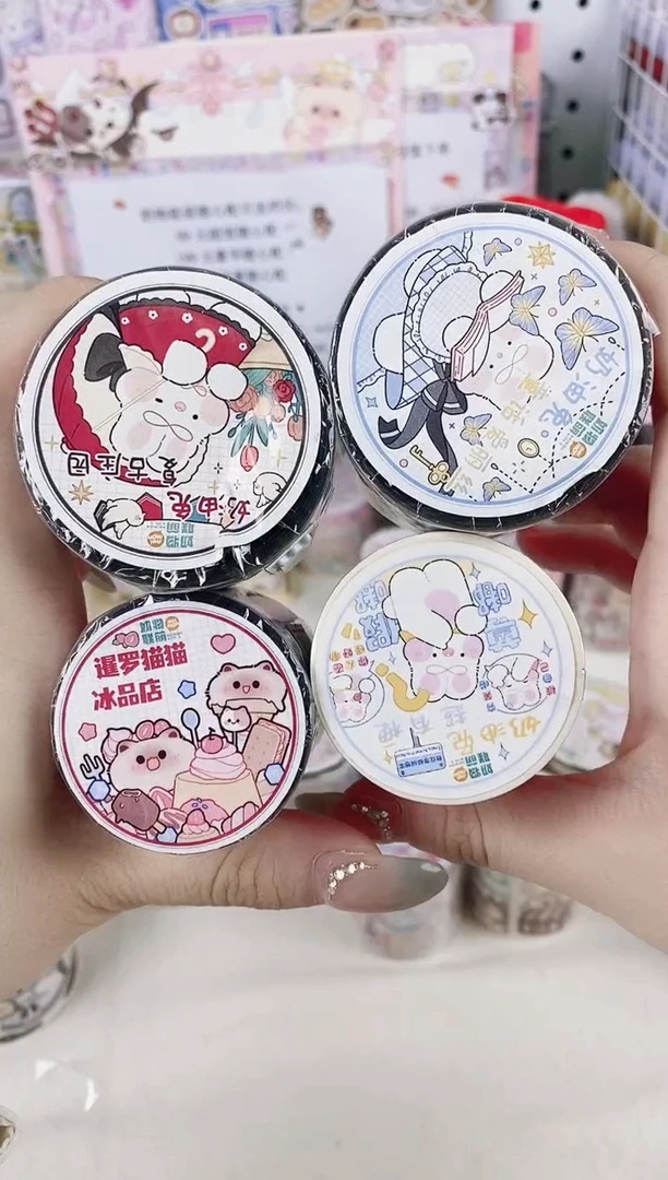 瑕疵pet复古庄园+pet童话爱丽丝+pet冰品店+和纸超有梗