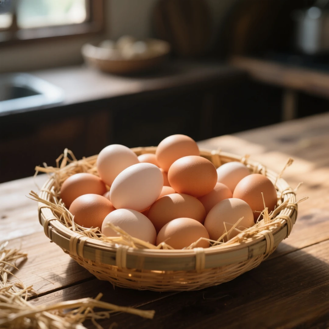 孕婴首选农家散养鲜鸡蛋谷物喂养土鸡蛋40g/枚左右10枚鲜鸡蛋