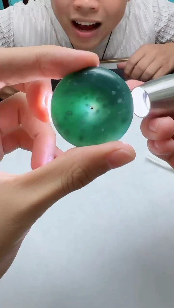 未镶嵌定制翡翠翡翠平安扣吊坠-多样性发其一
