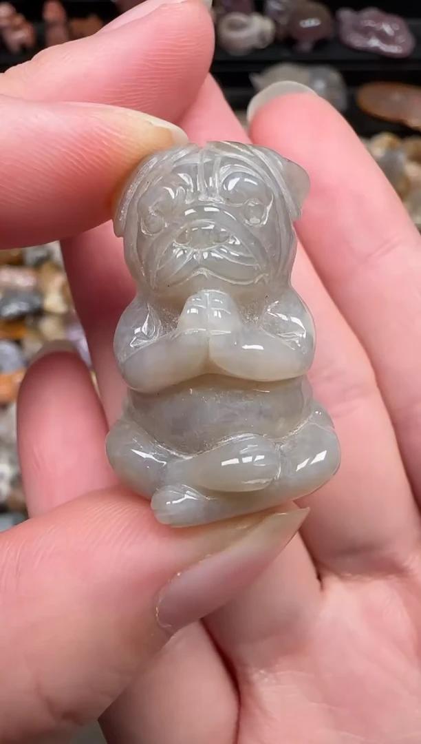 颈饰未镶嵌硅化珊瑚（珊瑚玉）032