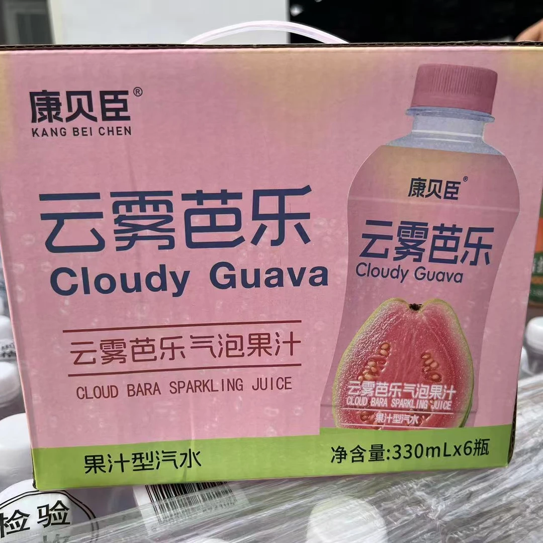 康贝臣云雾芭乐330ml6瓶夏日必备饮品