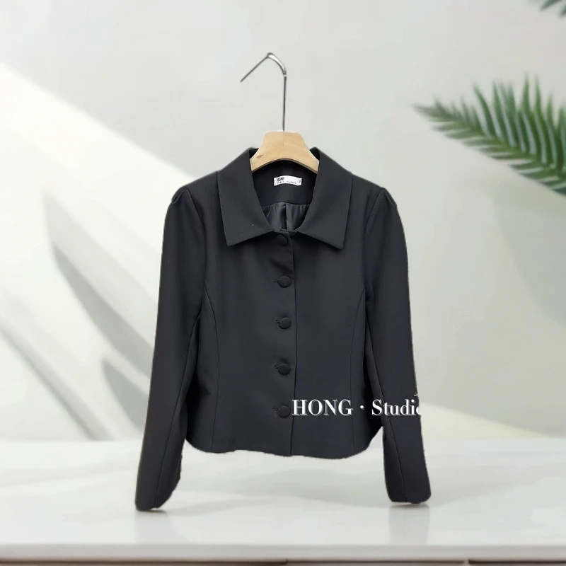 自制款收腰西服外套#2295