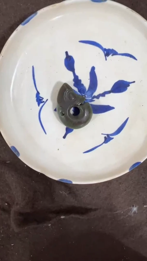 瓷片手工，手绘，瓷器