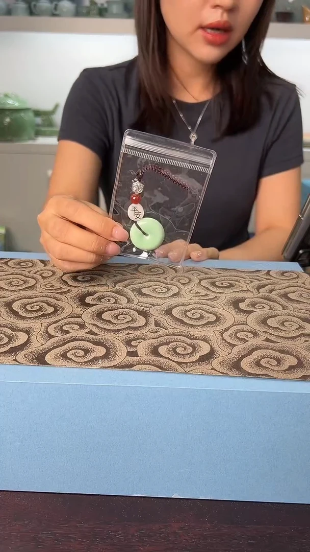 龙泉云间青瓷小米茶器